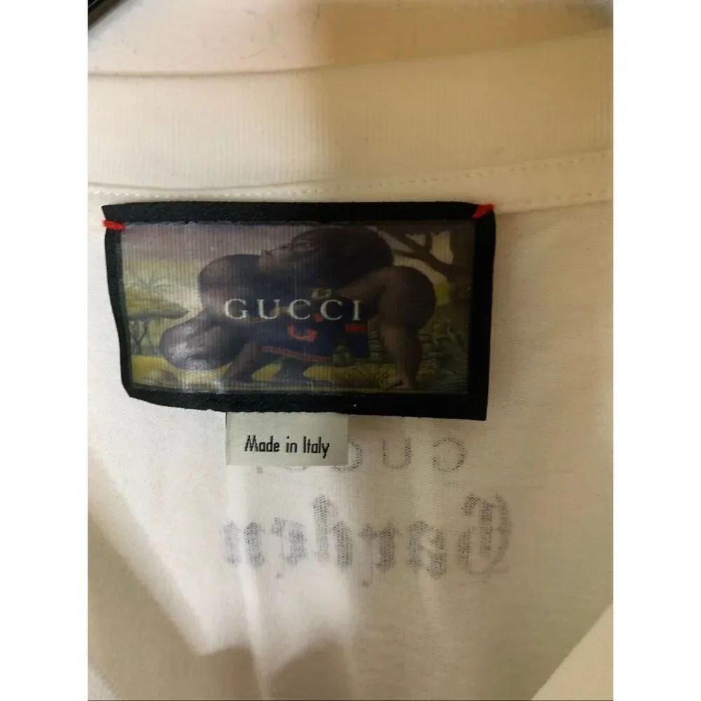 GUCCI Marc Burckhardt Luxury Garden t shirt men's size large